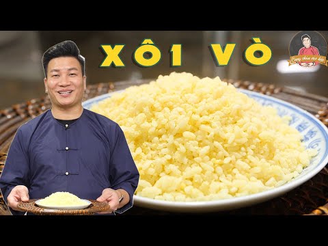 Video Cách làm XÔI VÒ ngon, chuẩn vị cho mâm cỗ chay I Cùng... - youtube