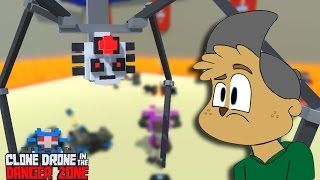 Ummmm WHAT IS THAT? | Clone Drone in the Danger Zone Gameplay screenshot 5