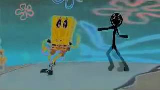 Stick Man And Spongebob Walk Cycles - In G Minor