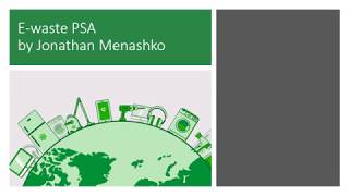 E waste PSA