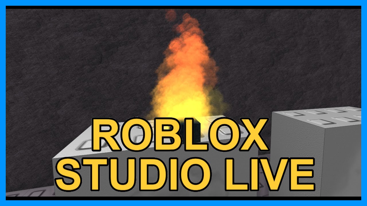 Roblox Studio Live Making Particles Youtube - roblox particle fire