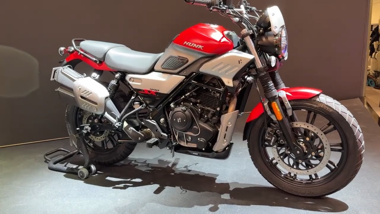New Hero Hunk 440 SX (2026) – The Ultimate 440cc Scrambler! | Walkaround EICMA 2025