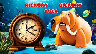 Hickory Dickory Dock Nursery Rhyme Hickory Dickory Dock Nursery Rhyme With Lyrics P18