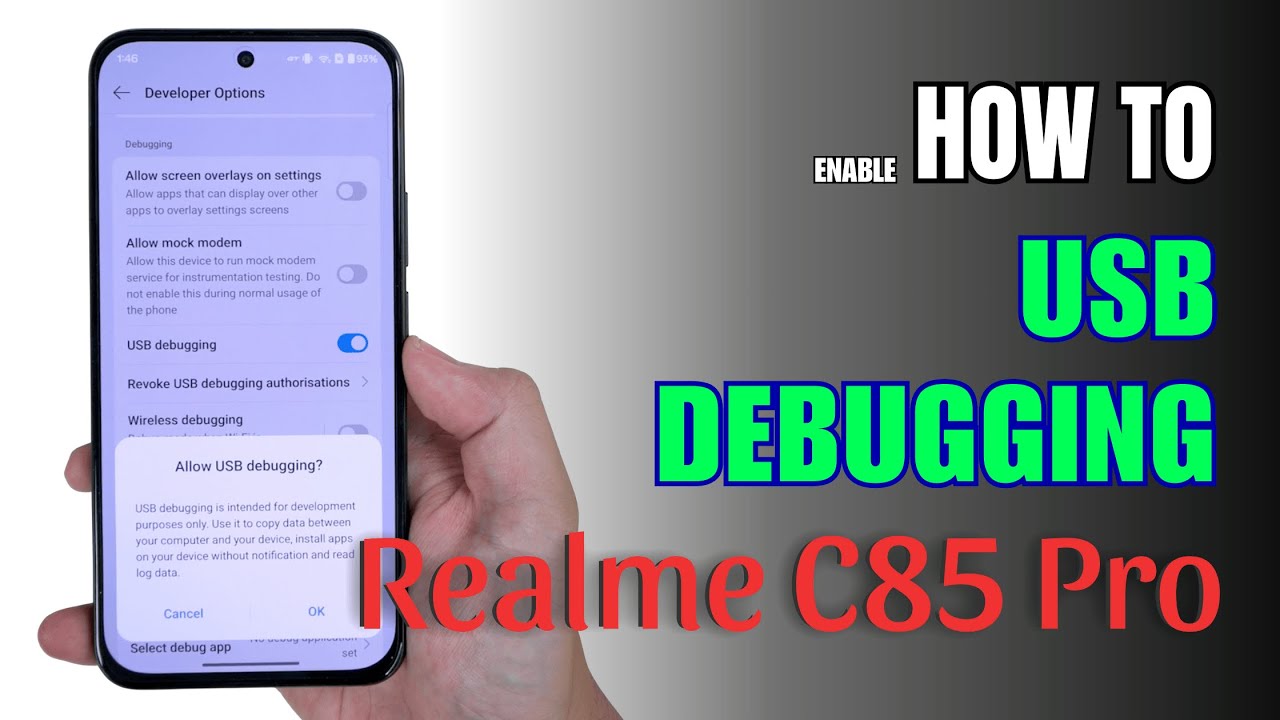 How to Enable USB Debugging on Realme C85 Pro | Step-by-Step Guide ...