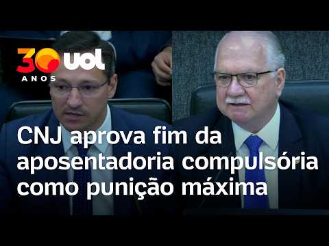 CNJ aprova fim da aposentadoria compulsória como pena máxima para juízes