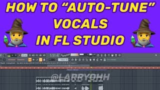 How to auto tune in FL Studio with "Pitcher"
