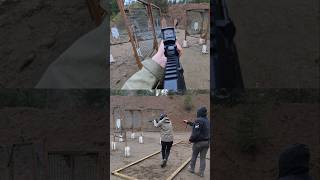Shooting Rifle While Moving