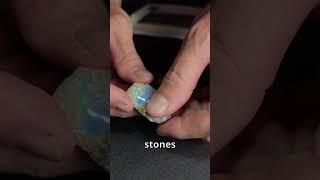 #105. The countdown continues... Bright Green Opal Specimen from Lightning Ridge