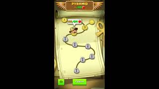 Diamond Quest: Don't Rush! Pyramid. Stage 4. Walkthrough with all Gems. screenshot 4