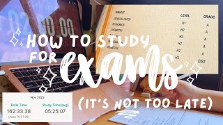 The Ultimate Exam Study Guide How To Get Straight As Without Burnout