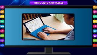 HTML LISTS AND TABLES class-8