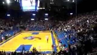Allen Fieldhouse Reaction to Chalmers 3 point shot