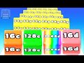 Jelly Run 2048 | All Levels Gameplay | Android, iOS | Satisfying Mobile Tiktok Games #45