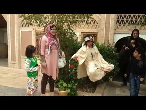 در هوا ماندن یک مرتاز در یزد        