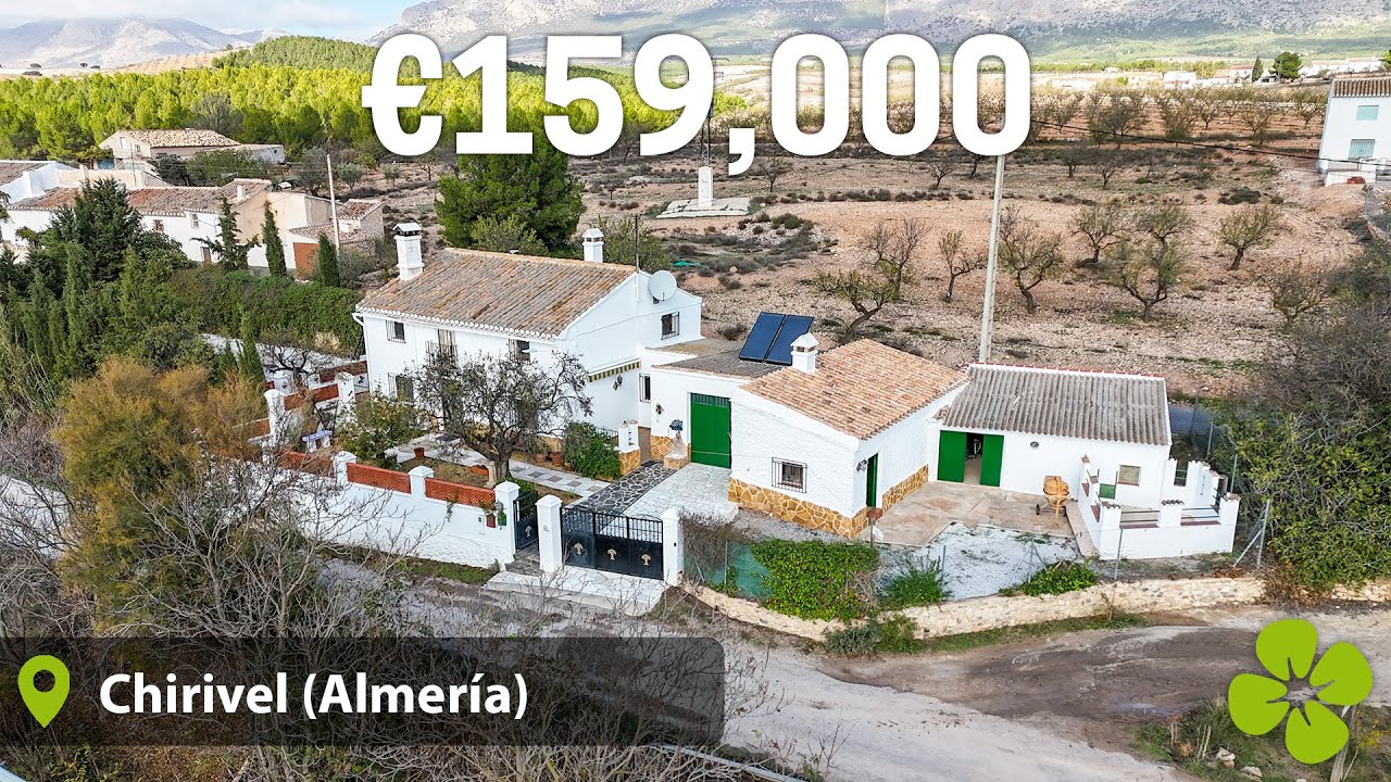 HOUSE TOUR SPAIN | Country house in Chirivel @ €159,000 - ref. 02464