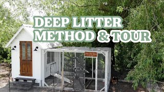How to do the Deep Litter Method - Chicken Coop Tour