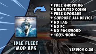IDLE FLEET MOD APK [ NO PW ] || VERSION 0.36 screenshot 3