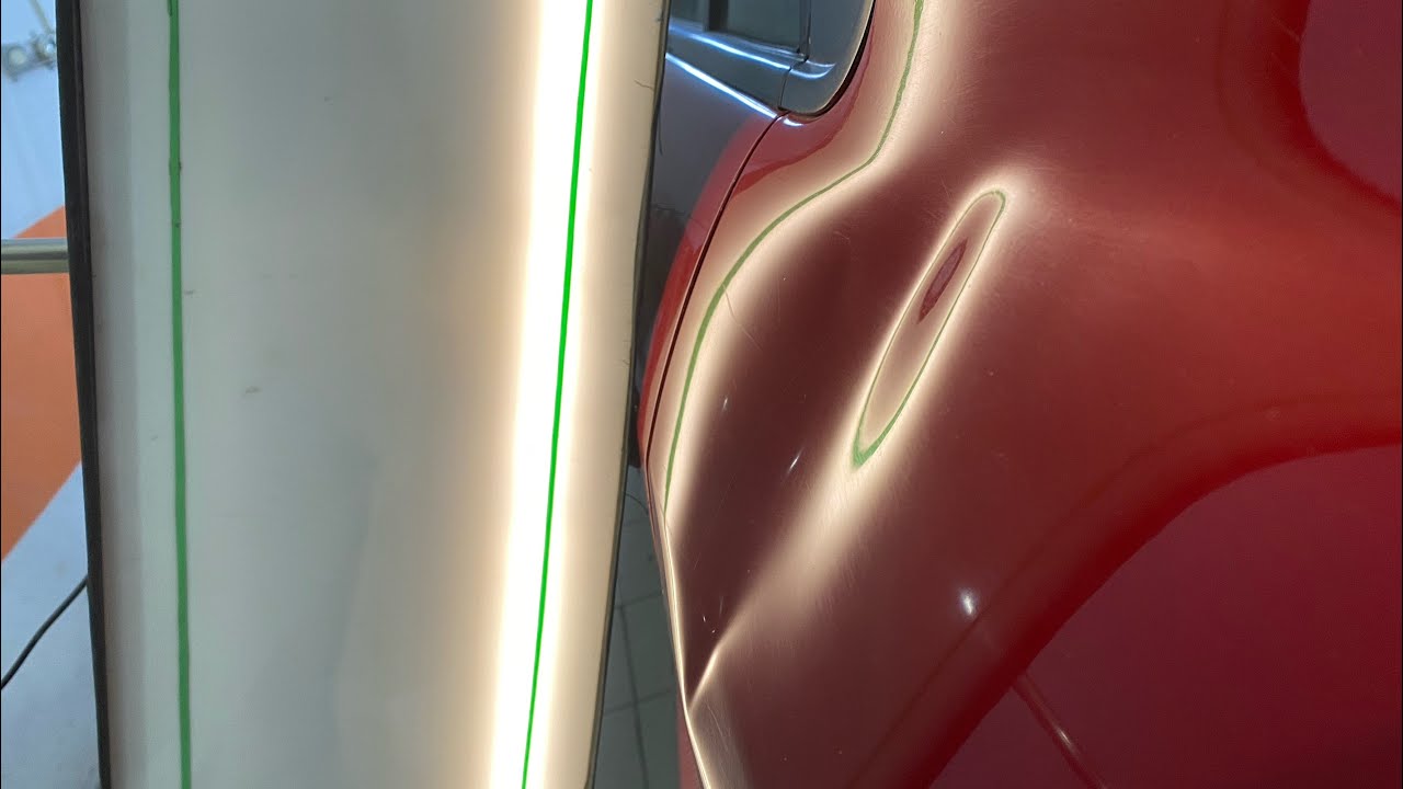 Снег упал🥵Ремонт вмятины без покраски😎 - YouTube