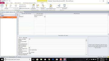 Crear Base de datos en access por Ivan Gutierrez