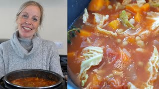 Healthy Vegan Tuscan Bean Soup | Really Simple Recipes
