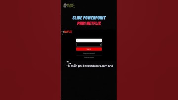 Slide Powerpoint phim NetFlix hiệu ứng bắt mắt