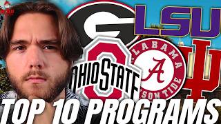 Top 10 Programs in College Football for the Future