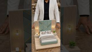 Bedroom interior design 3D project Designs By Rajput #3dmodel #interiordesign #design