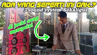 Hajatan Horeg 3 Sound System Hadir Di Acara Ini Di Jocki Sang Mempelai