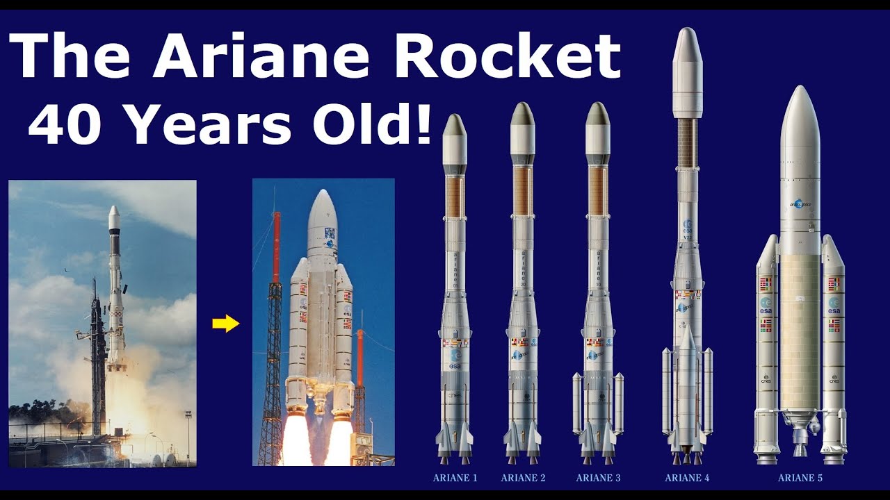 How Europe Designed and Evolved The Ariane Rocket Over Last 4 Decades - YouTube