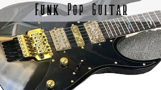 Funk Pop Guitar Backing Track in C# minor