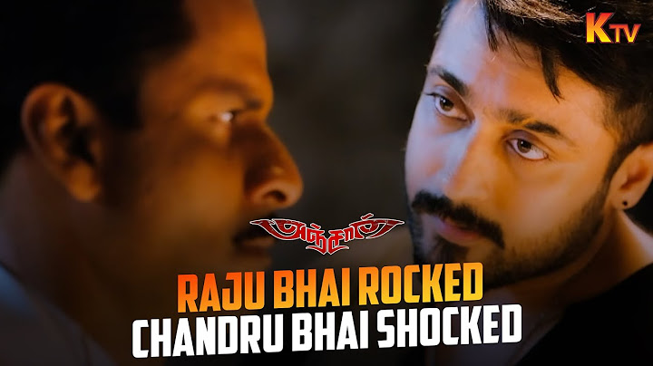 Chandru shocked with Raju’s surprise🔥| Anjaan Movie Scene | Suriya | Samantha | KTV