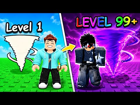 I Became Level 99+ Tornado Master in Roblox! 🌪️😱 by Insaan Xp 