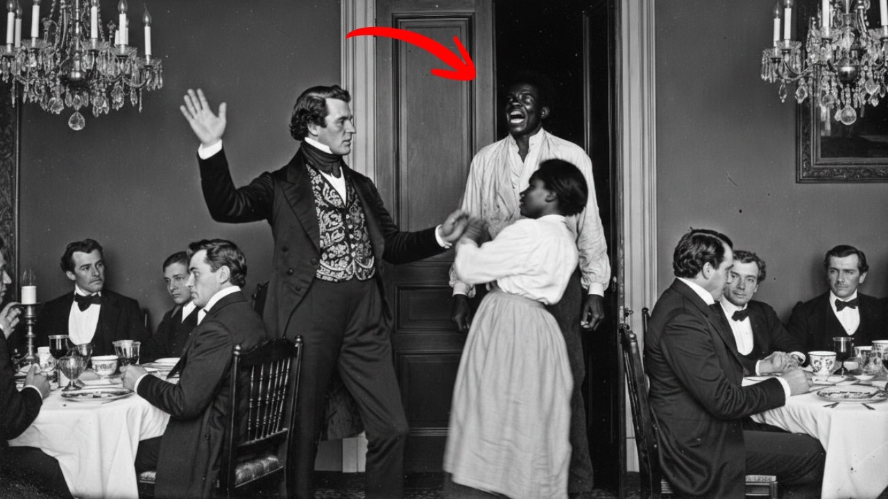 Amo Rico Abofeteó a una Esclava Frente a su Esposo... Lo Que Pasó Esa Noche Lo Cambió Todo.