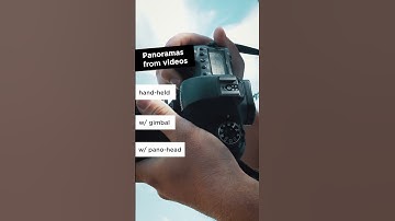 Stitching panorama from VIDEO w/ Luminar Neo | Gaba_VR