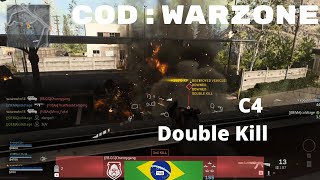 C4 Vehicle Team Wiped! - 8th place - Warzone Battle Royale - Noob Full Gameplay