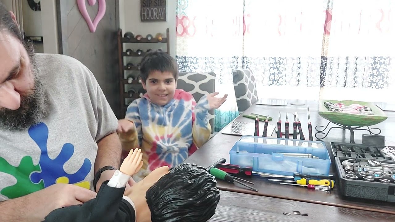 Gemmy pop culture series Dean martin repair part 1