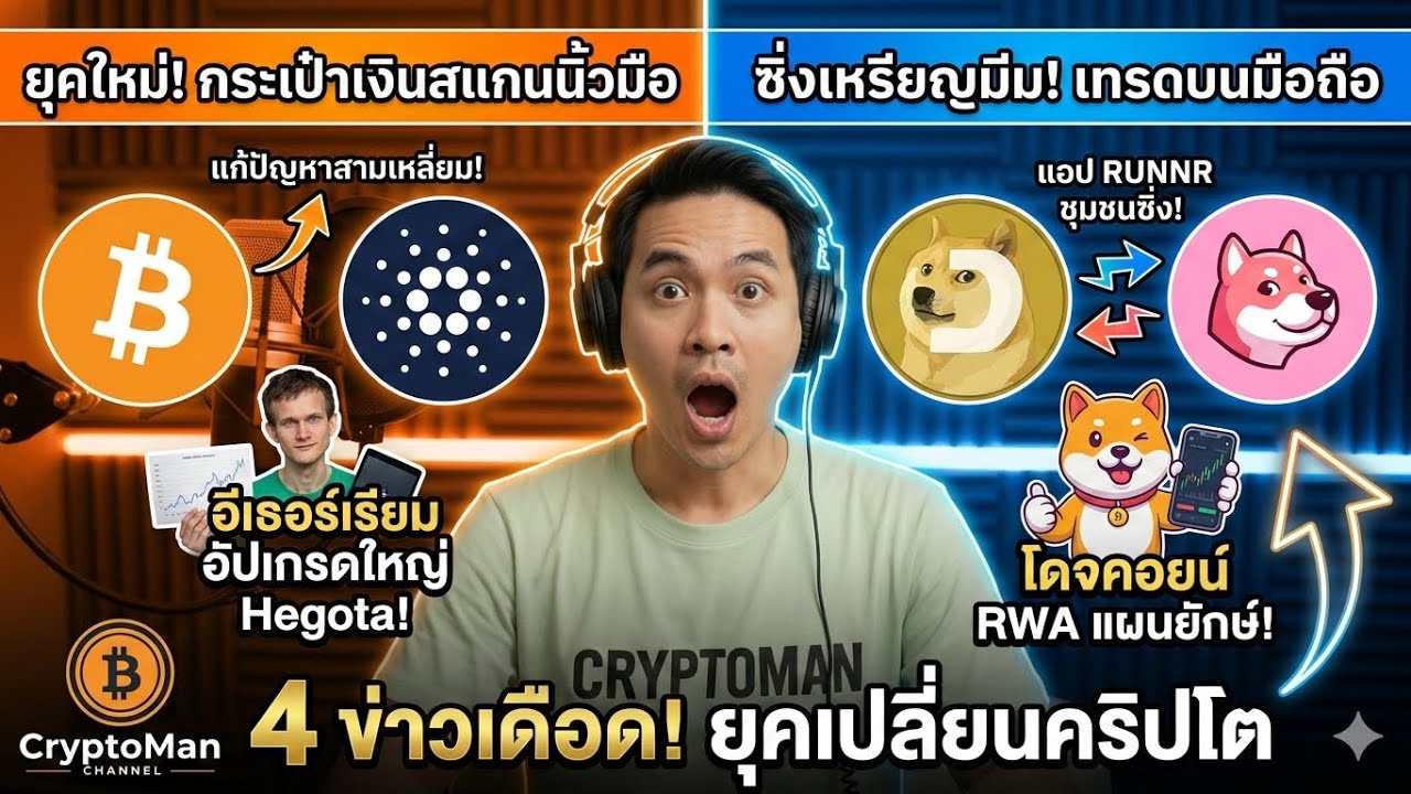 ⁣5 ข่าวเปลี่ยนโลกคริปโต! Smart Accounts มาแล้ว, BONK เปิดตัวแอปใหม่ และบทเรียนราคาแพงของ Bitcoin