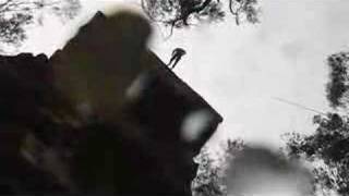 OMG! Abseiling into tree!! Awsome dude!