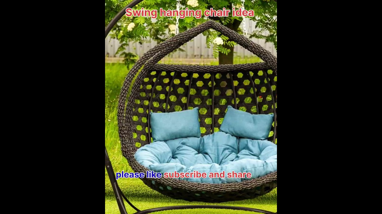 ✨ Modern Hanging Chair Setup That Feels Like Heaven!