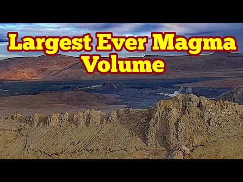 Video Iceland Waiting Eruption: Largest Magma Volume, Svartsengi Volcano, Reykjanes Peninsula