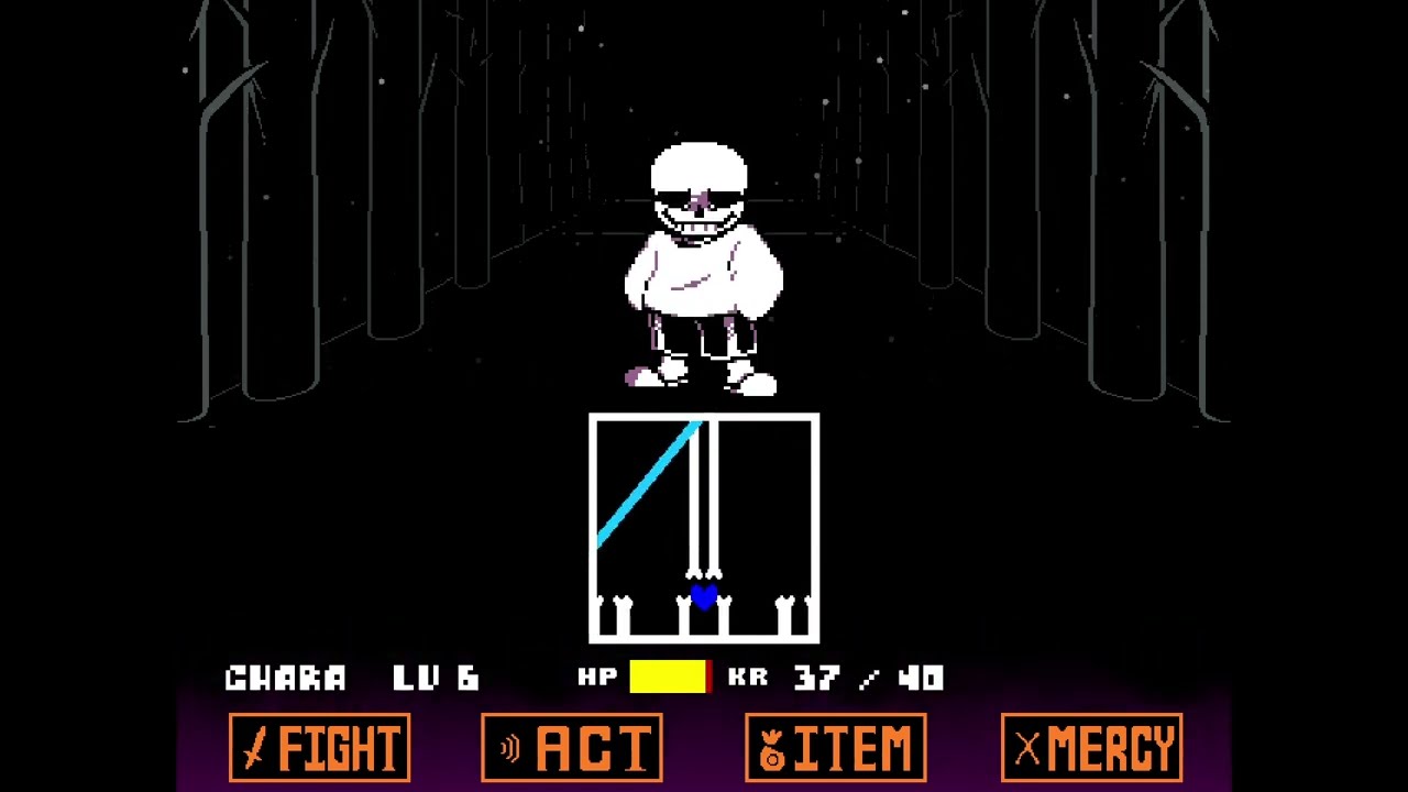 UNDERTALE: promised., Full Sans Fight