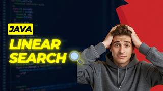 Linear Search in Java 🔍 | Easy Explanation + Code | Interview Question