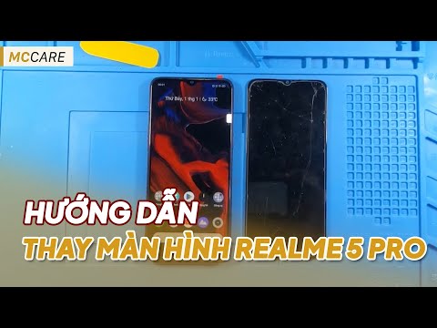 Video Thay màn hình Realme 5 Pro - youtube
