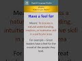 Idiom, Have A Feel For | Meaning With Example #easyenglisheveryday #commonidioms #dailyuseidioms