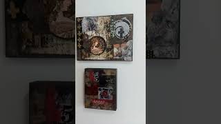 #shorts, Collage works. Some with varnish and others with resin finish.
