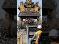 Watch a massive industrial crusher turn a giant monster truck into pure #automobile #crushingtime