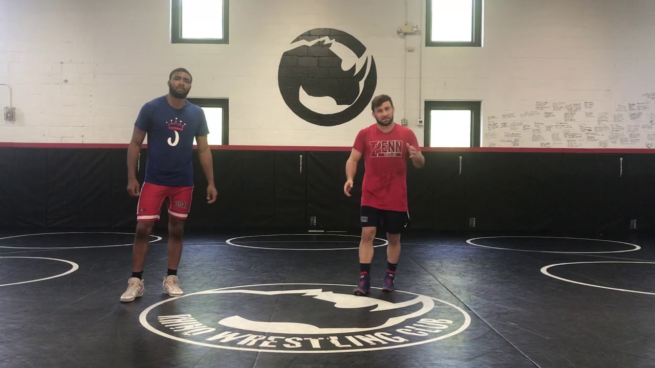 Slingshot Wrestling Takedown From The Over Under Position With All