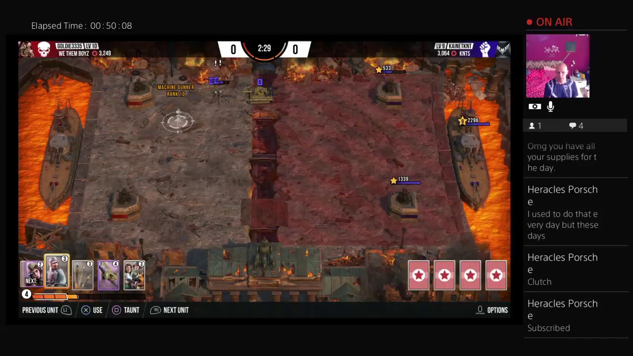 Goldie3335's battle island commanders saturday fighting b4 work