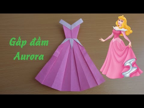 Video Gấp đầm 