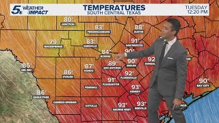 Temperatures heating up this week | KENS 5 Weather Impact Forecast